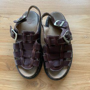 Brown Vintage Dr. Martens 8092 Fisherman's Sandal, Euro size 41